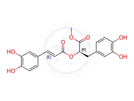 Chemical structure of Methyl rosmarinate