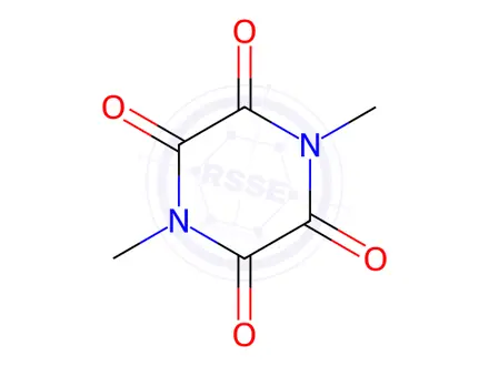 Chemical structure of Piperazinetetrone, dimethyl-(9CI)
