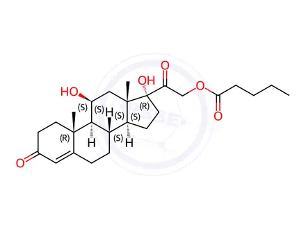 Chemical structure of Hydrocortisone 21-Valerate