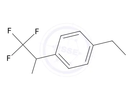 Chemical structure of 1-(4-Ethylphenyl)-2,2,2-trifluoroethan-1-amine