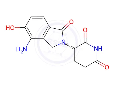 Chemical structure of Hydroxy Lenalidomide