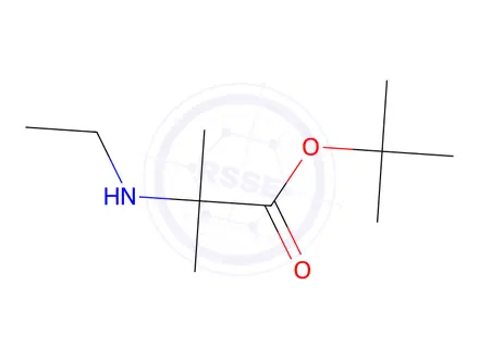 Chemical structure of Tert-butyl 2-(ethylamino)-2-methylpropanoate