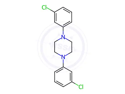 Chemical structure of Trazodone Hydrochloride Impurity 21