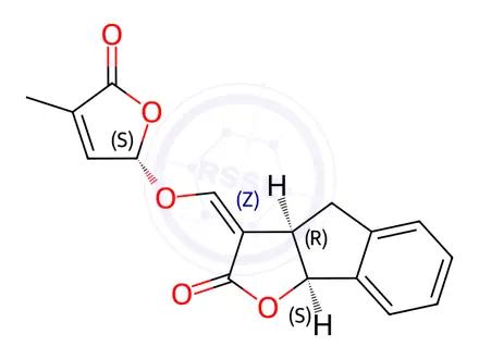 Chemical structure of Strigolactone GR24