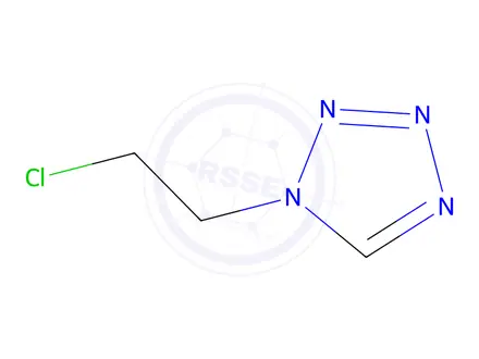 Chemical structure of 1-(2-Chloroethyl)-1H-1,2,3,4-tetrazole