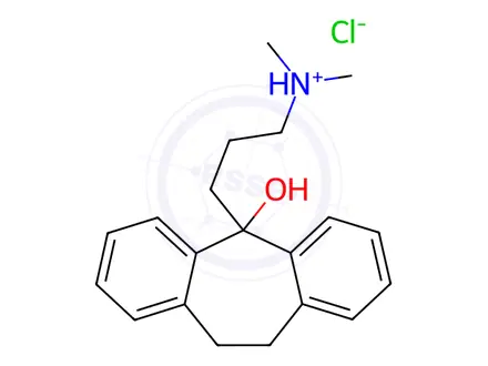 Chemical structure of Amitriptyline Hydrochloride-Impurity D (Hydrochloride Salt)