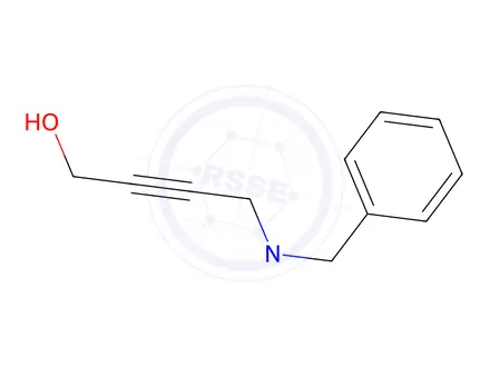 Chemical structure of 4-(Benzyl(methyl)amino)but-2-yn-1-ol