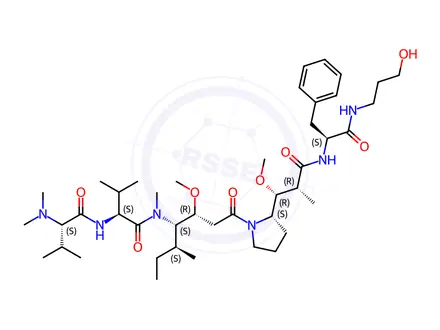 Chemical structure of Auristatin F-HPA