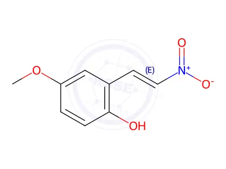 Chemical structure of 2-HYDROXY-5-METHOXY-BETA-NITROSTYRENE