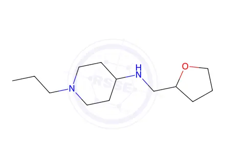 Chemical structure of 1-Propyl-N-((tetrahydrofuran-2-yl)methyl)piperidin-4-amine