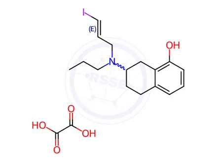 Chemical structure of 8-Hydroxy-PIPAT Oxalate
