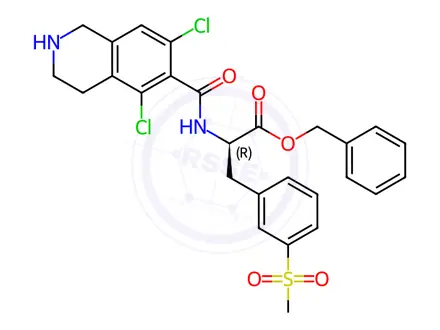 Chemical structure of Lifitegrast Impurity 247