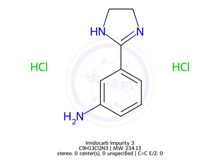 Chemical structure of Imidocarb Impurity 3