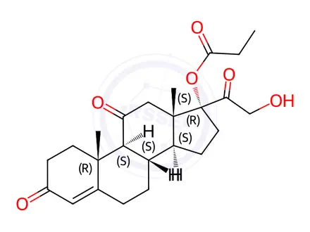 Chemical structure of Clascoterone Impurity 106