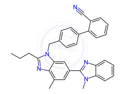 Chemical structure of Telmisartan EP Impurity G