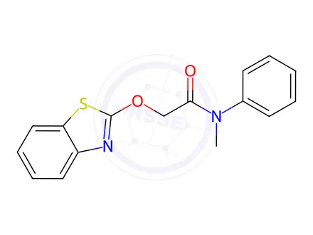 Chemical structure of Mefenacet