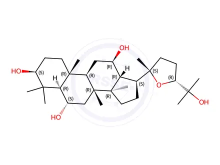Chemical structure of 20(S),24(R)-Ocotillol