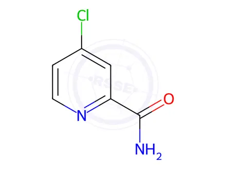 Chemical structure of 4-Chloropyridine-2-carboxamide