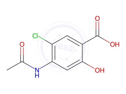 Chemical structure of Metoclopramide Impurity 9
