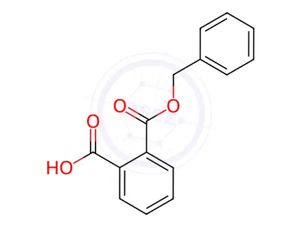 Chemical structure of Monobenzyl phthalate