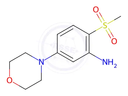 Chemical structure of 2-Methylsulfonyl-5-(morpholin-4-yl)aniline
