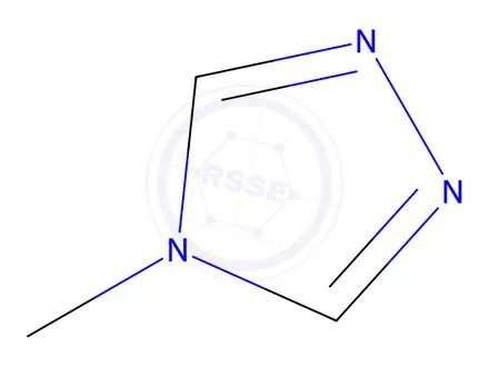 Chemical structure of 4-Methyl-4H-1,2,4-triazole