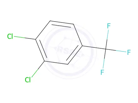 Chemical structure of 3,4-dichlorobenzotrifluoride