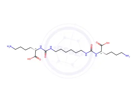 Chemical structure of (5S,18S)-1,22-DiaMino-7,16-dioxo-6,8,15,17-tetraazadocosane-5,18-dicarboxylic Acid