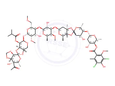 Chemical structure of Avilamycin