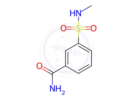 Chemical structure of 3-(n-Methylsulfamoyl)benzamide