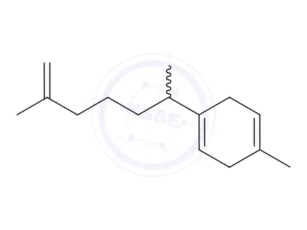Chemical structure of β-Curcumene