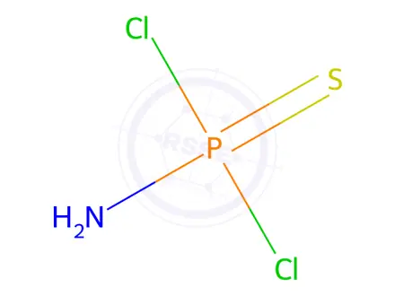 Chemical structure of Phosphoramidothioic Dichloride