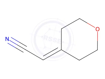 Chemical structure of 2-(Oxan-4-ylidene)acetonitrile