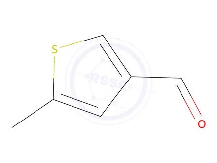 Chemical structure of 5-Methylthiophene-3-carbaldehyde