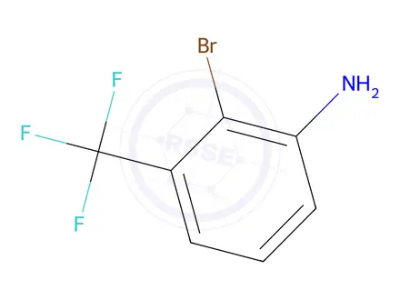 Chemical structure of 3-AMINO-2-BROMOBENZOTRIFLUORIDEDISC 06/19/2000