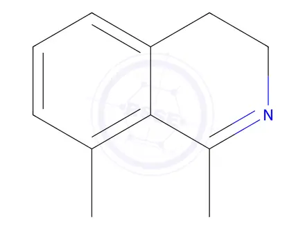 Chemical structure of 1,8-Dimethyl-3,4-dihydroisoquinoline