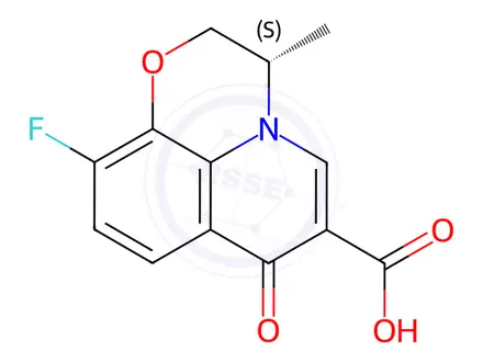Chemical structure of Levofloxacin Impurity 8