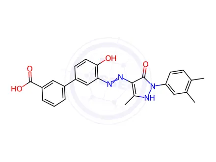 Chemical structure of Eltrombopag Impurity 173