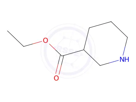 Chemical structure of Ethyl Nipecotate