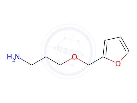 Chemical structure of 3-(Furan-2-ylmethoxy)propan-1-amine