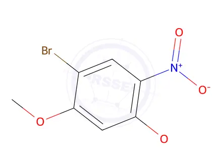 Chemical structure of 1-Bromo-2,4-dimethoxy-5-nitrobenzene