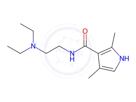 Chemical structure of Sunitinib Impurity 156