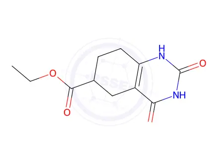 Chemical structure of Ethyl 2,4-Dihydroxy-5,6,7,8-tetrahydroquinazoline-6-carboxylate