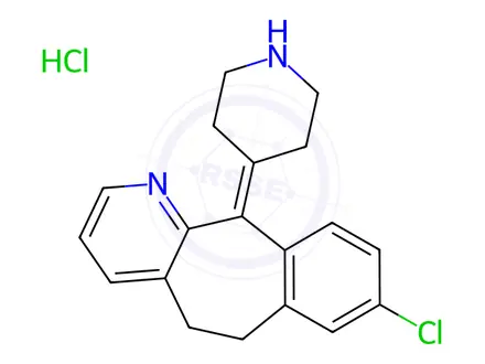 Chemical structure of Desloratidine EP Impurity B Hydrochloride