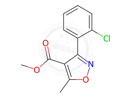Chemical structure of Cloxacillin Impurity N1