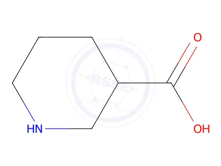 Chemical structure of (±)-Nipecotic Acid