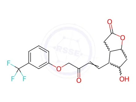 Chemical structure of Bimatoprost Impurity 58