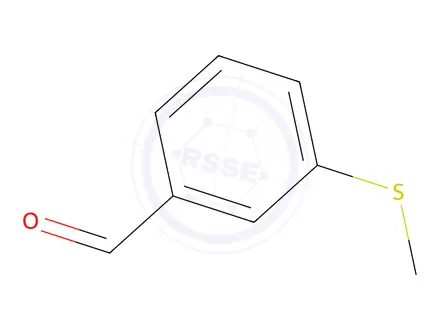 Chemical structure of 3-(Methylthio)benzaldehyde