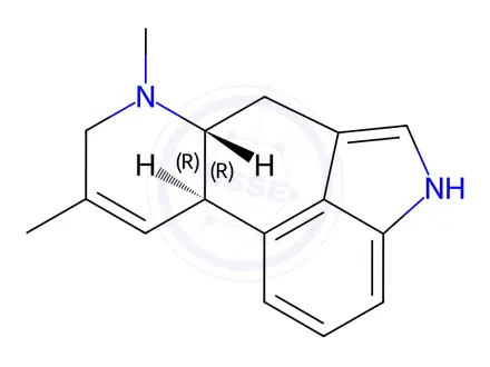 Chemical structure of Agroclavine
