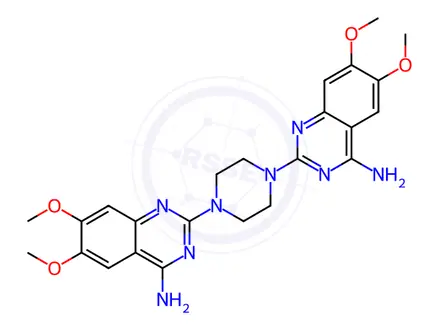 Chemical structure of Doxazosin EP Impurity H